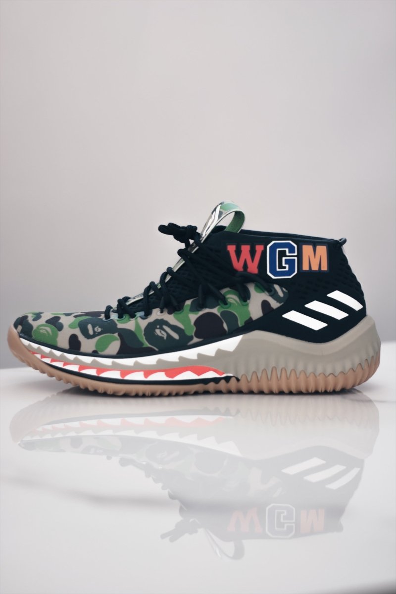 Adidas Dame 4 A Bathing Ape Camo - La Familia Street Culture - Adidas - Adidas Dame 4 A Bathing Ape Camo - La Familia Street Culture - Bape - Dame 4 -