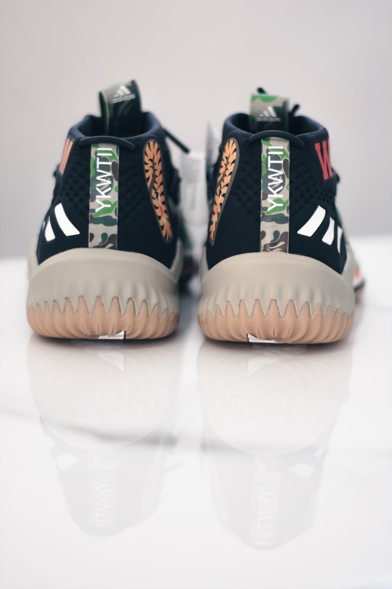 Adidas Dame A Bathing Ape Camo