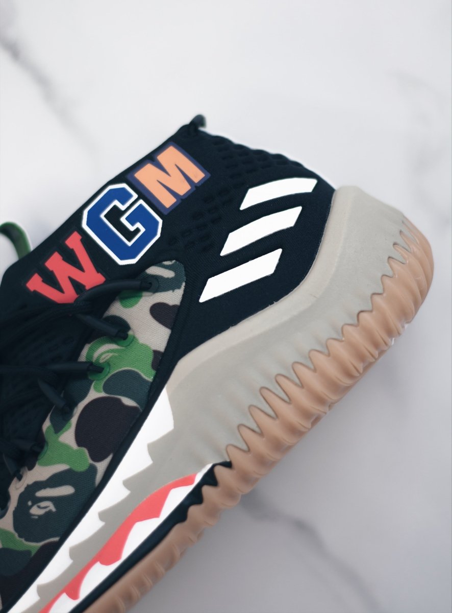 Adidas Dame 4 A Bathing Ape Camo - La Familia Street Culture - Adidas - Adidas Dame 4 A Bathing Ape Camo - La Familia Street Culture - Bape - Dame 4 -
