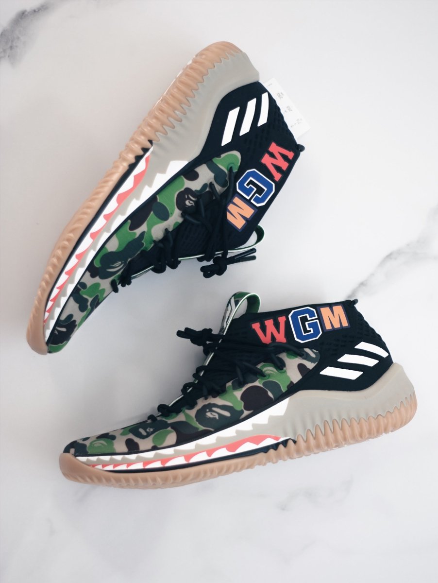 Adidas Dame 4 A Bathing Ape Camo - La Familia Street Culture - Adidas - Adidas Dame 4 A Bathing Ape Camo - La Familia Street Culture - Bape - Dame 4 -