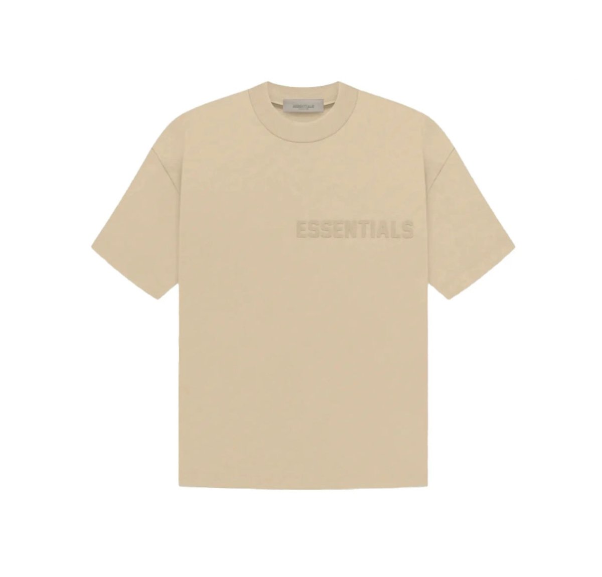 Fear Of God Essential SS Tee Sand - La Familia Street Culture - FEAR OF GOD - Fear Of God Essential SS Tee Sand - La Familia Street Culture - Fear Of God Essential SS Tee Sand - La Familia - La Familia Sneakers