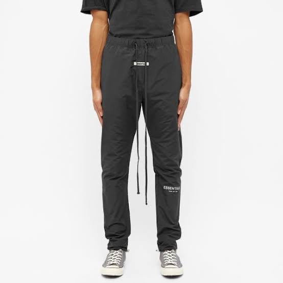 Fear of God Essentials Black Track Pant - La Familia Street Culture - FEAR OF GOD - Fear of God Essentials Black Track Pant - La Familia Street Culture -