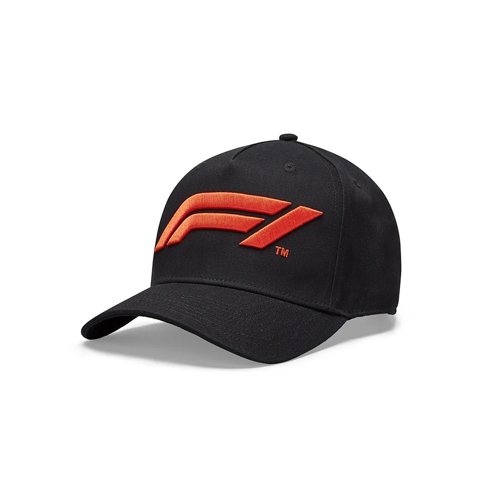 Formula One Large Logo Baseball Cap Black - La Familia Street Culture - F1 - Formula One Large Logo Baseball Cap Black - Formula One Large Logo Baseball Cap Black -