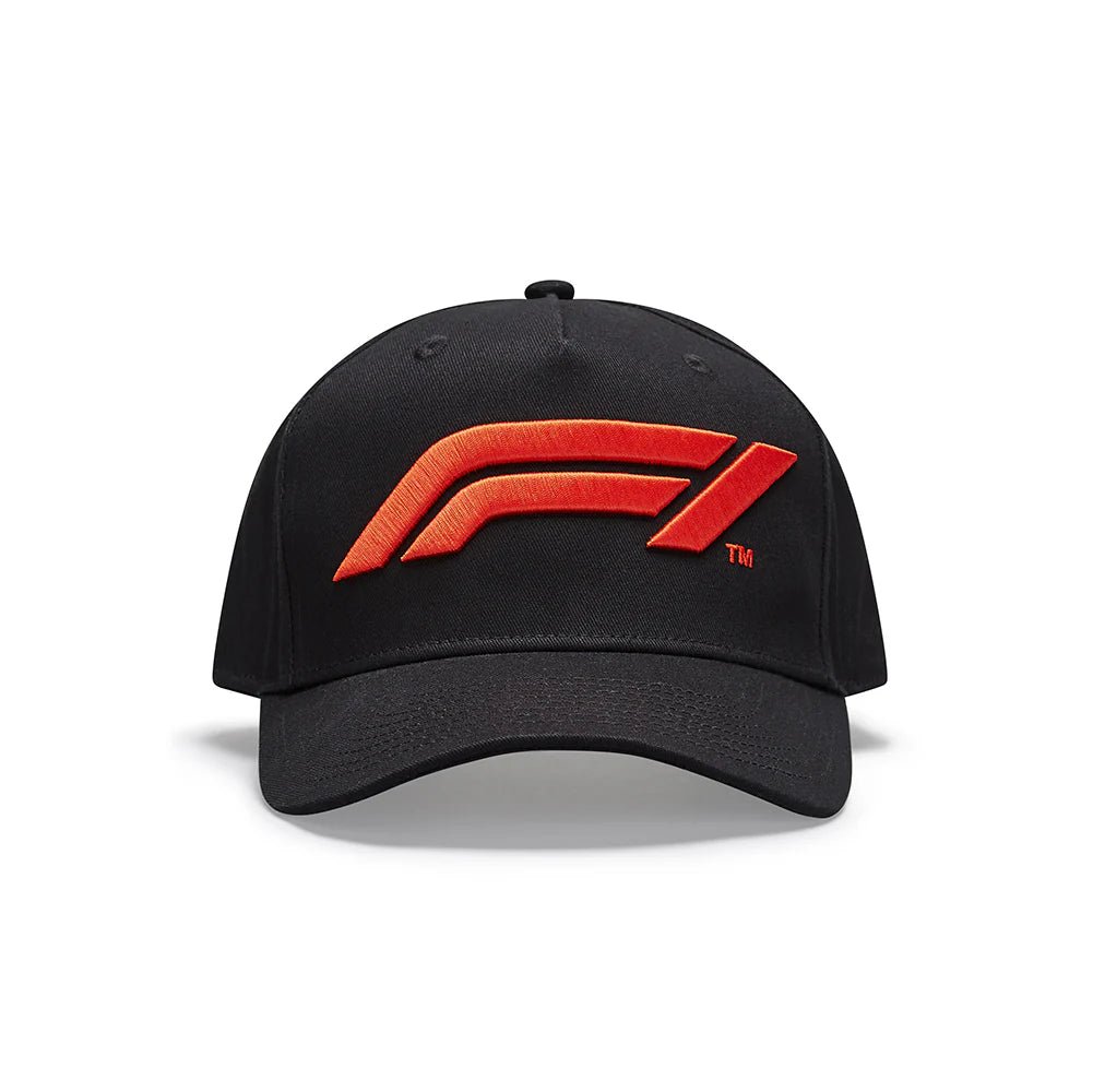 Formula One Large Logo Baseball Cap Black - La Familia Street Culture - F1 - Formula One Large Logo Baseball Cap Black - Formula One Large Logo Baseball Cap Black -