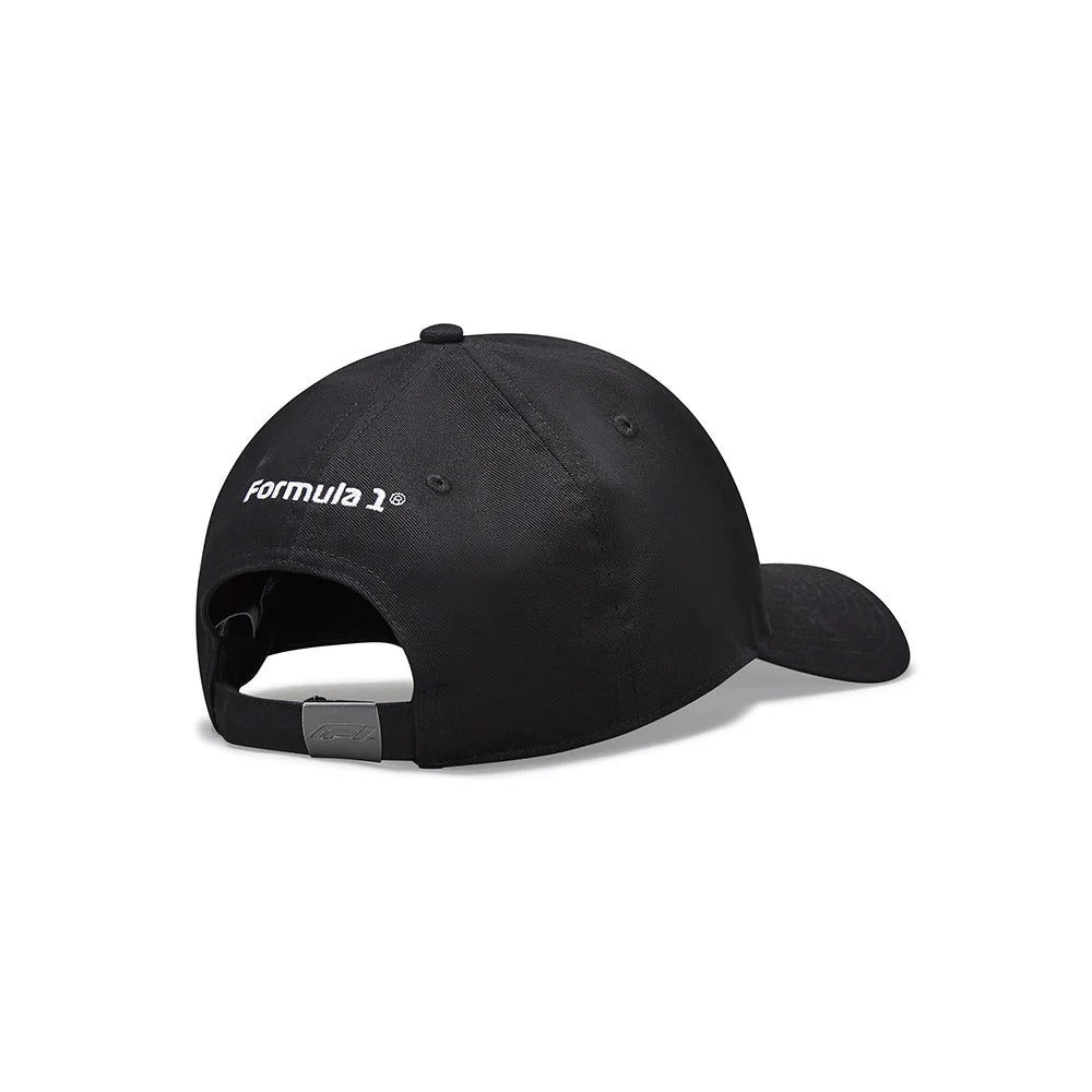 Formula One Large Logo Baseball Cap Black - La Familia Street Culture - F1 - Formula One Large Logo Baseball Cap Black - Formula One Large Logo Baseball Cap Black -