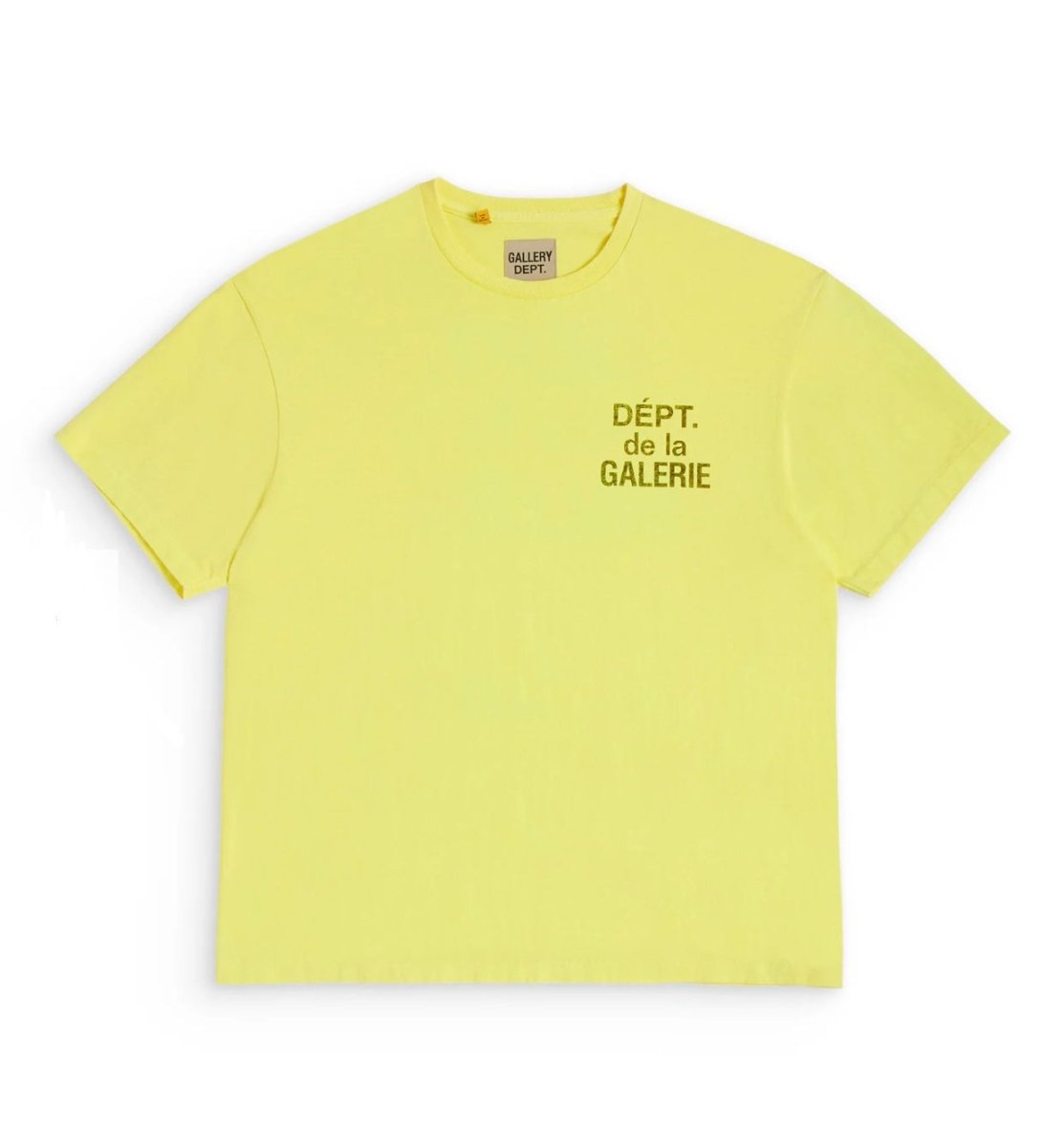 Gallery Dept. French Tee Yellow - La Familia Street Culture - Gallery Dept. - Gallery Dept. French Tee Yellow - La Familia Street Culture - Gallery Dept. French Tee Yellow - La Familia - La Familia Sneakers