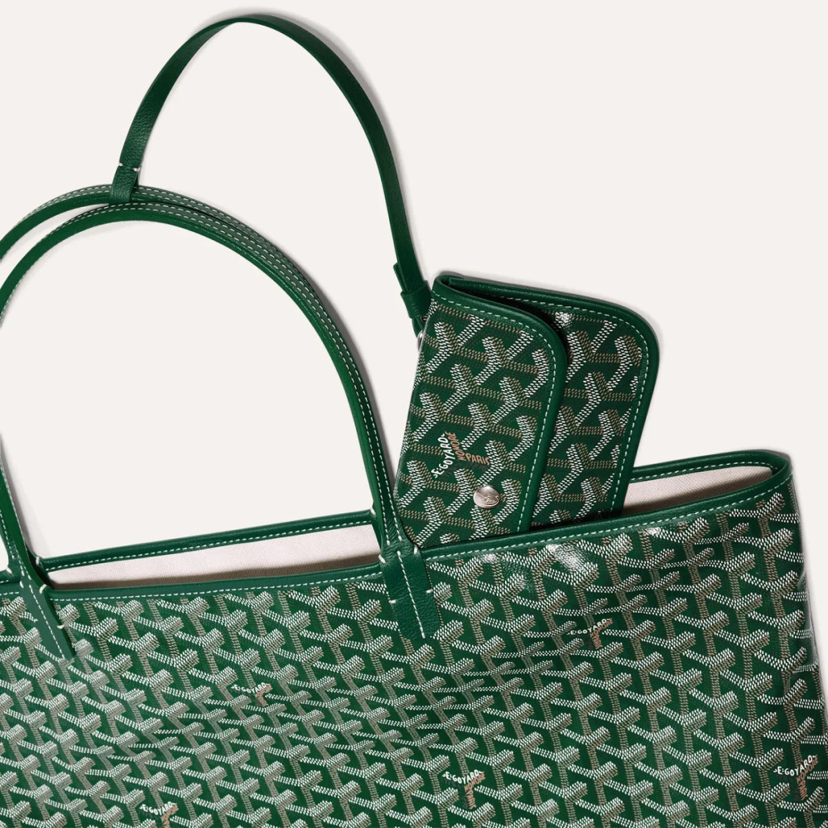 Goyard Saint Louis GM Bag Green - La Familia Street Culture - Goyard - Goyard Saint Louis GM Bag Green -