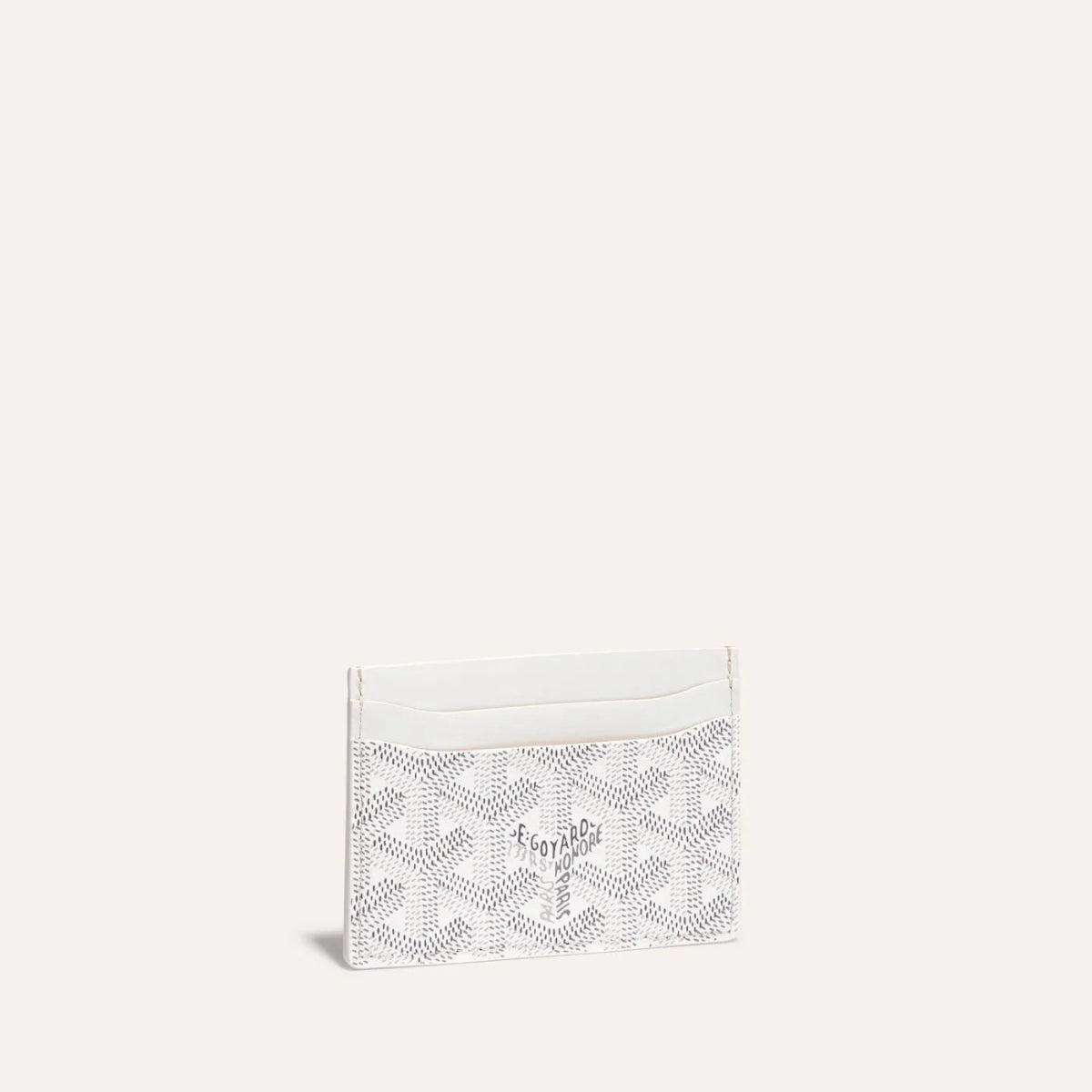 Goyard Saint - Sulpice Card Wallet White - La Familia Street Culture - Goyard - card holder - Goyard - Goyard Saint - Sulpice Card Wallet White