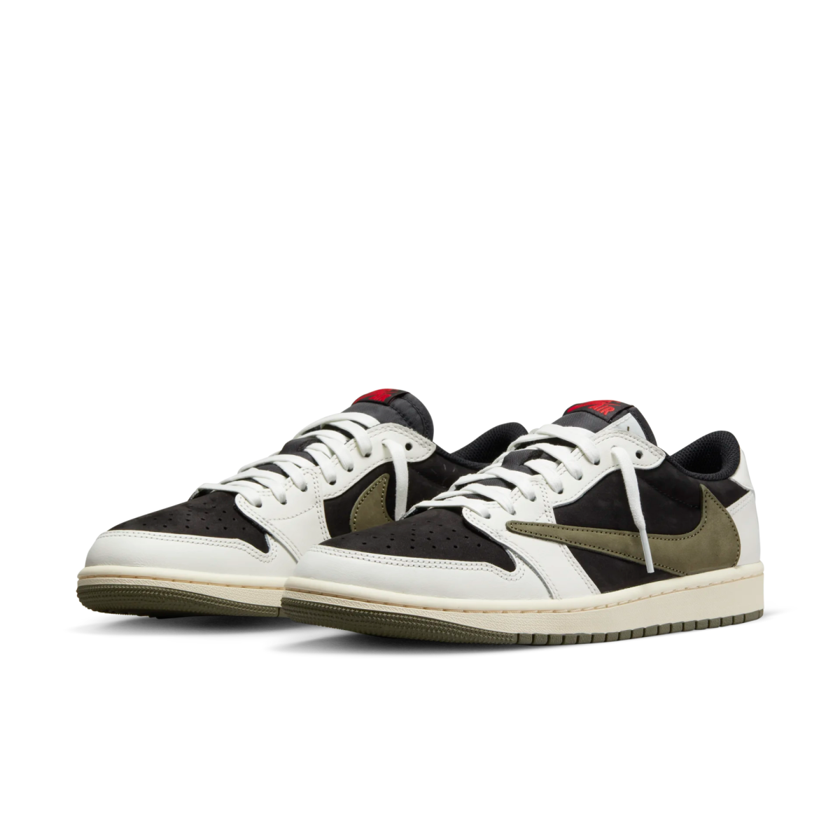 Jordan 1 Low x Travis Scott Medium Olive (Women’s) - La Familia Street Culture - Air Jordan - Jordan 1 Retro Low OG SP Travis Scott - Olive -