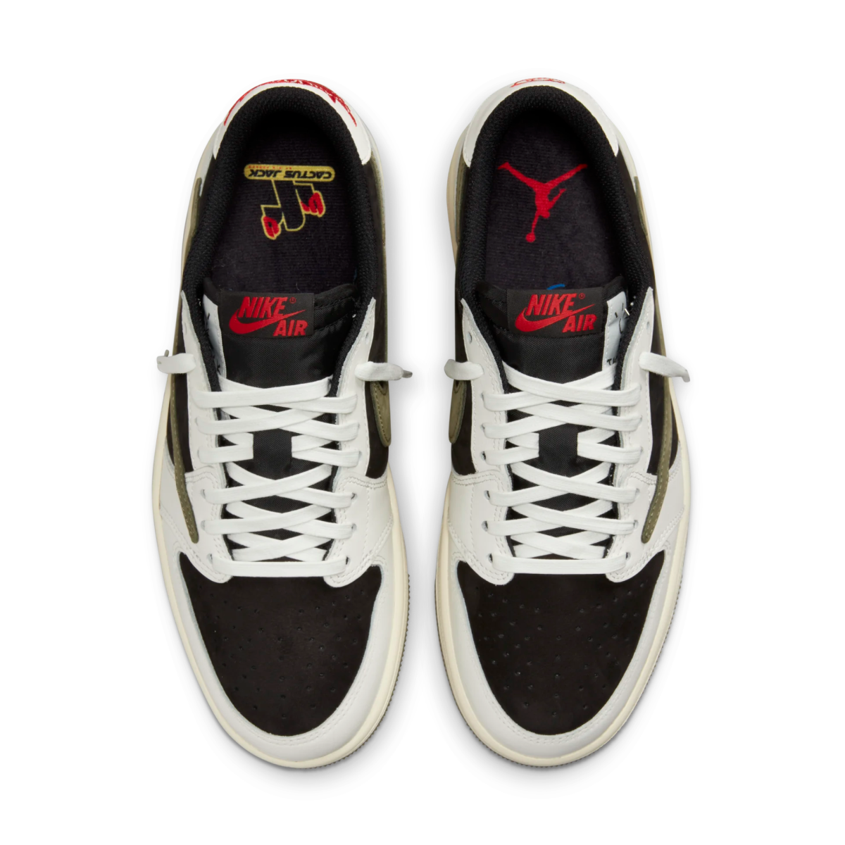 Jordan 1 Low x Travis Scott Medium Olive (Women’s) - La Familia Street Culture - Air Jordan - Jordan 1 Retro Low OG SP Travis Scott - Olive -