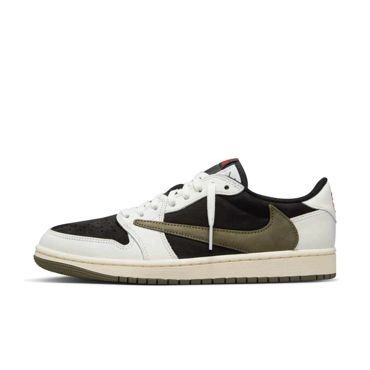 Jordan 1 Low x Travis Scott Medium Olive (Women’s) - La Familia Street Culture - Air Jordan - Jordan 1 Retro Low OG SP Travis Scott - Olive -