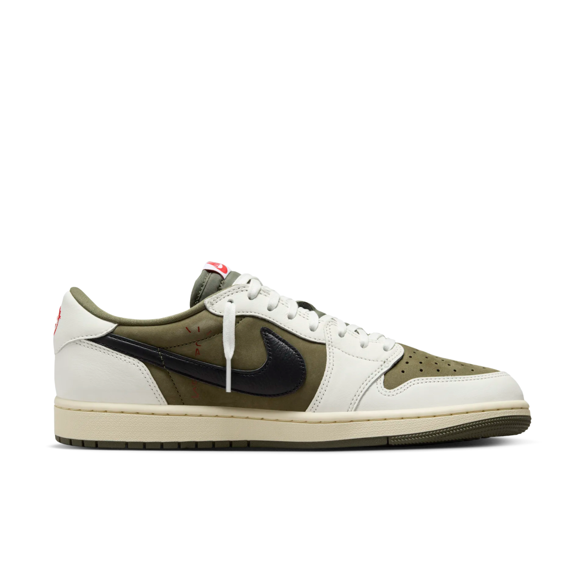 Jordan 1 Low x Travis Scott Reverse Olive - La Familia Jordan 1 Low x Travis Scott Reverse Olive - La Familia