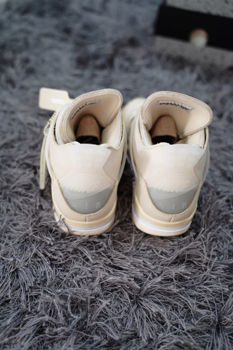 Jordan 4 retro Off - White sail (W) - La Familia Street Culture - Air Jordan - Jordan 4 retro Off - White sail (W) - La Familia Street Culture - Air Jordan - Air Jordan 4 - AJ