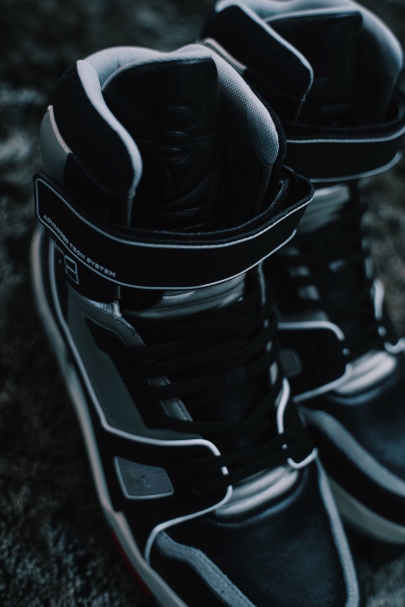 Louis Vuitton LV Trainer Sneaker Boot High Black Grey - La Familia Street Culture - Louis Vuitton - Louis Vuitton LV Trainer Sneaker Boot High Black Grey - La Familia Street Culture -