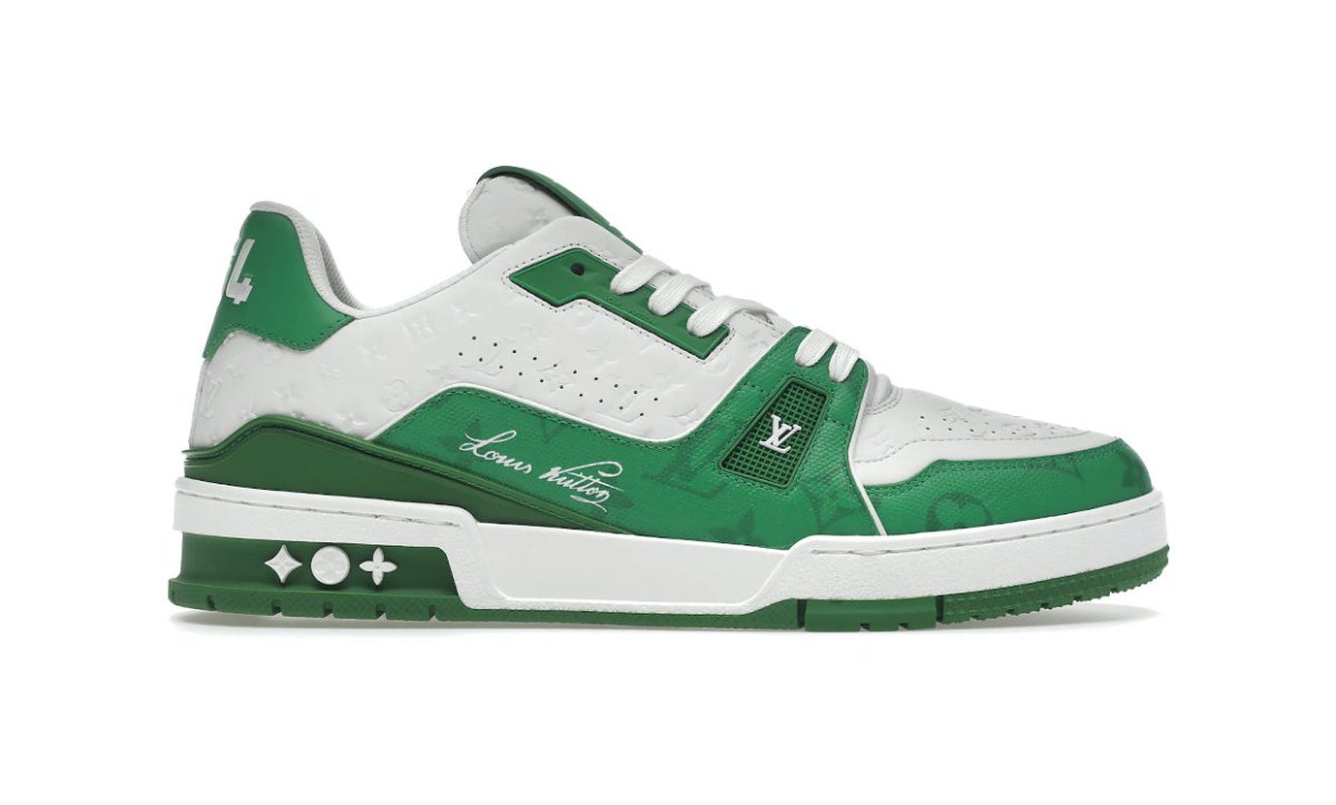 Louis Vuitton Trainer #54 Signature Green White - La Familia Street Culture - Louis Vuitton - Louis Vuitton Trainer #54 Signature Green White - La Familia Street Culture - green white - Louis Vuitton - Louis Vuitton trainer