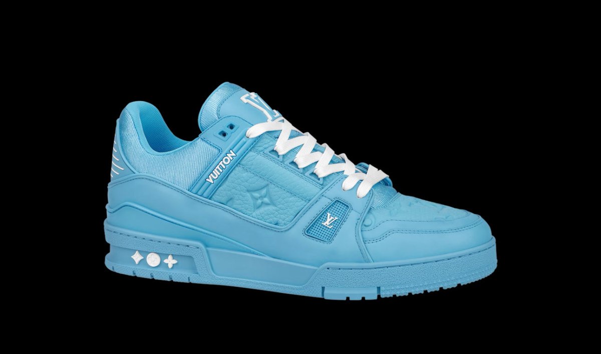 Louis Vuitton Trainer Sneaker Blue - La Familia Street Culture - Louis Vuitton - Louis Vuitton Trainer Sneaker Blue - La Familia Street Culture - Louis Vuitton Trainer Sneaker Blue -