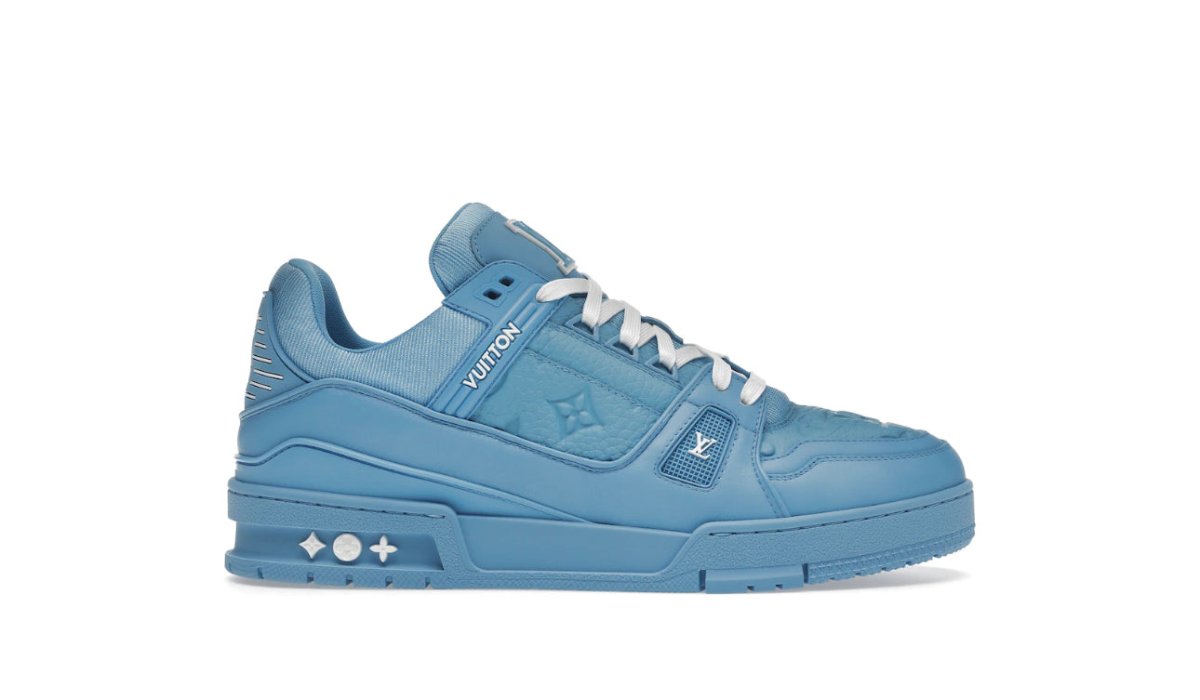 Louis Vuitton Trainer Sneaker Blue - La Familia Street Culture - Louis Vuitton - Louis Vuitton Trainer Sneaker Blue - La Familia Street Culture - Louis Vuitton Trainer Sneaker Blue -