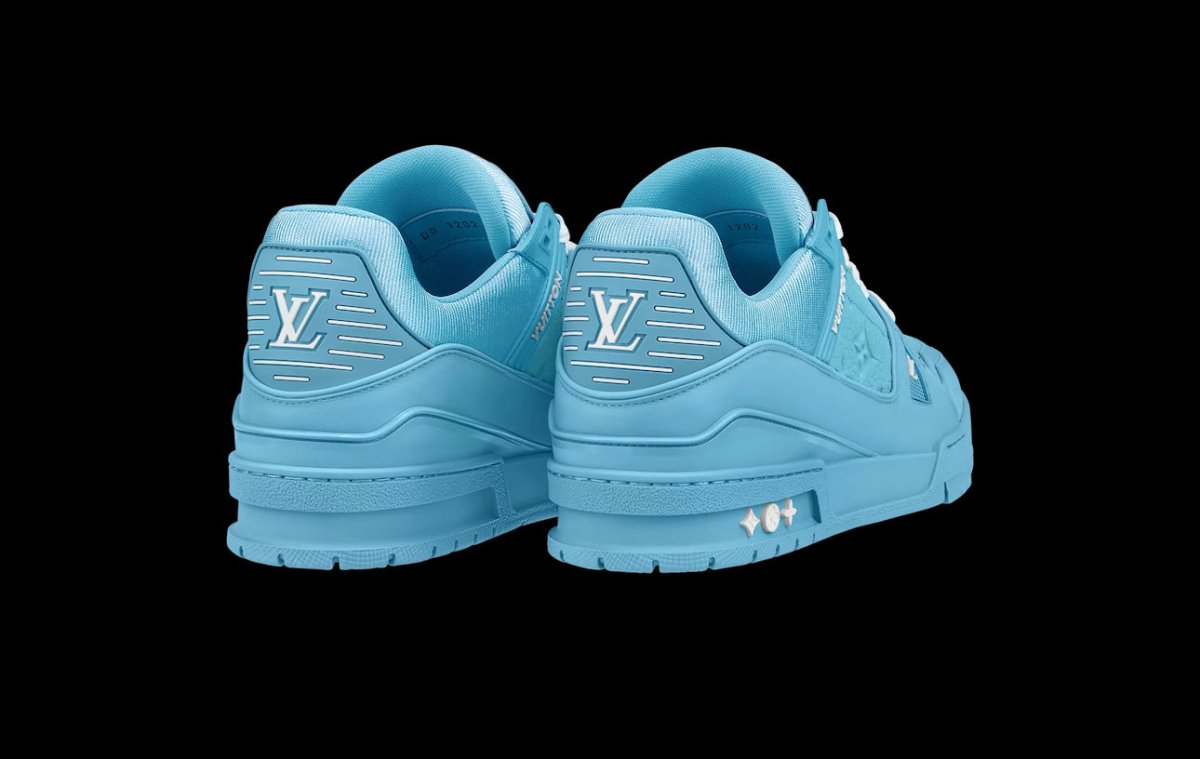 Louis Vuitton Trainer Sneaker Blue - La Familia Street Culture - Louis Vuitton - Louis Vuitton Trainer Sneaker Blue - La Familia Street Culture - Louis Vuitton Trainer Sneaker Blue -