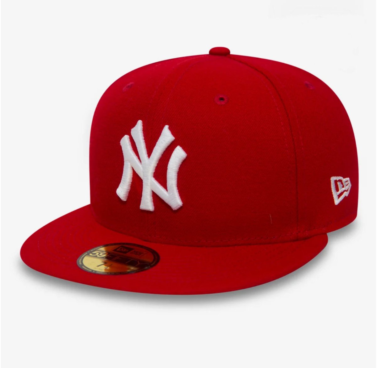 New Era New York Yankees Essential Red 59FIFTY MLB Fitted Cap - La Familia Street Culture - New Era - Apparel - Hype - hype beast