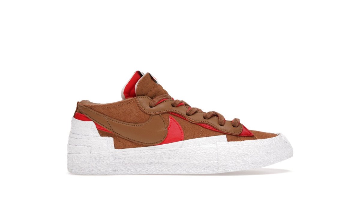 Nike Blazer low Sacai british tan - La Familia Street Culture - Nike - Nike Blazer low Sacai british tan - La Familia Street Culture - Hypebeast - La Familia - LaFamilia