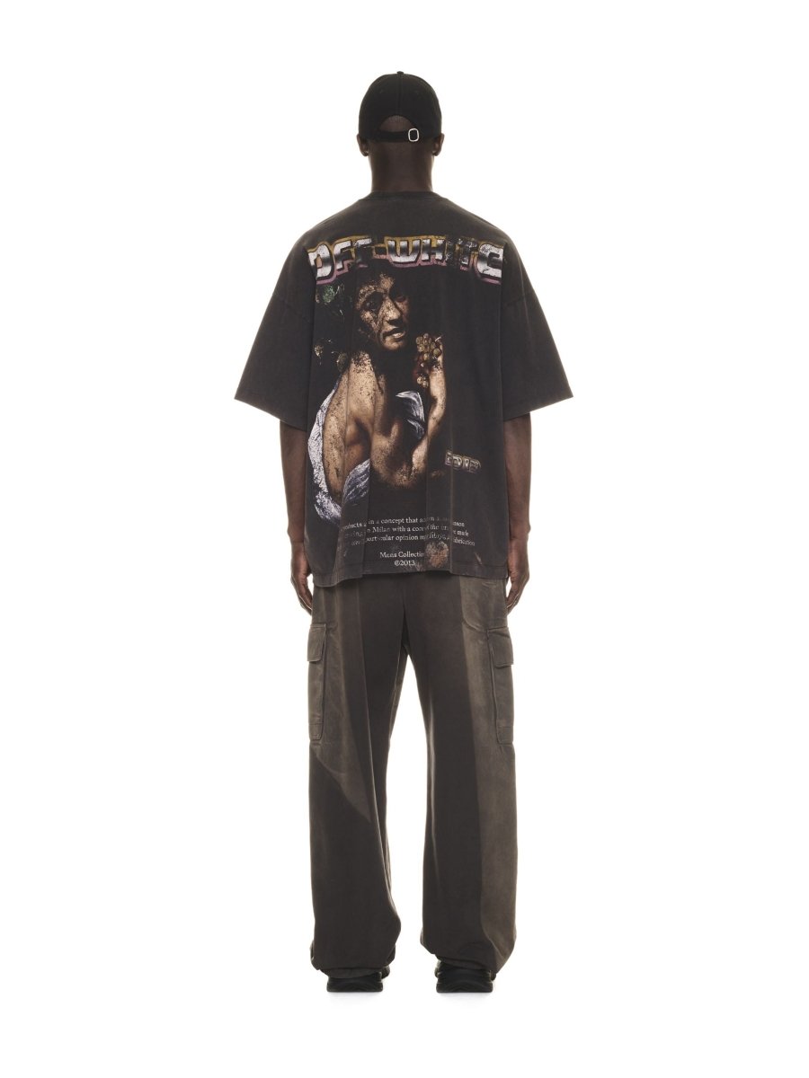 Off - White Digit Bacchus Over S/S Tee Black Multicolor - La Familia Street Culture - Off - White - Apparel - Hype - hype beast