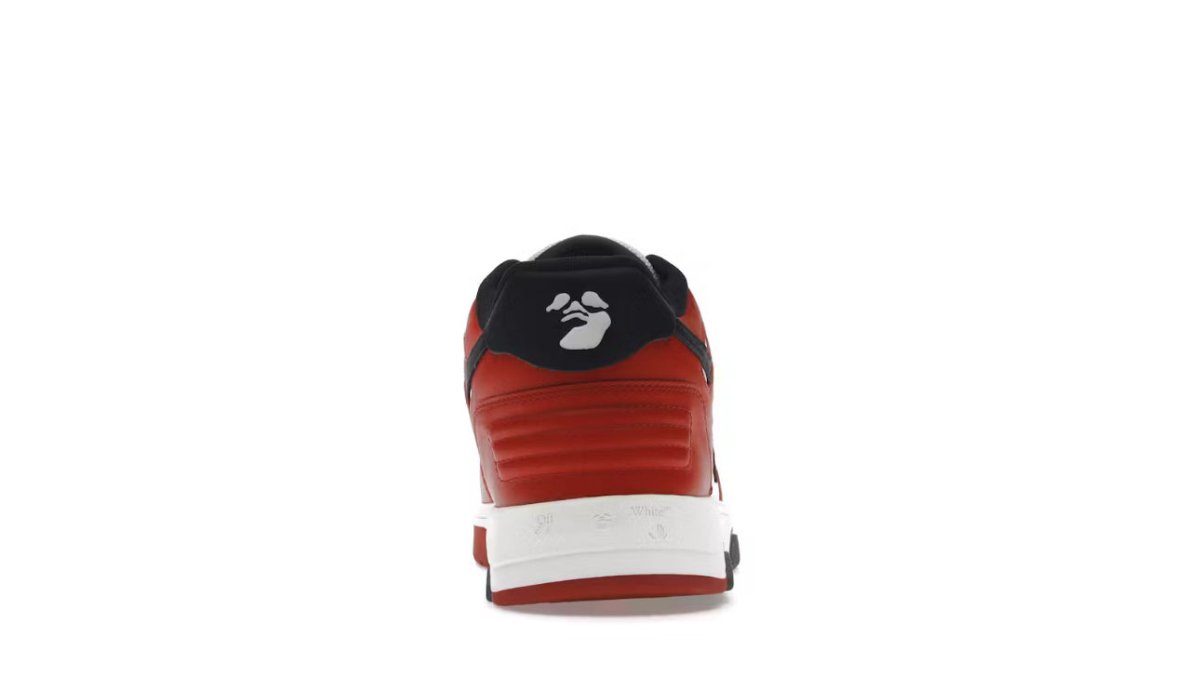 Off - White Out Of Office OOO Low Tops Black Red White - La Familia Street Culture - Off - White - Apparel - Hype - hype beast