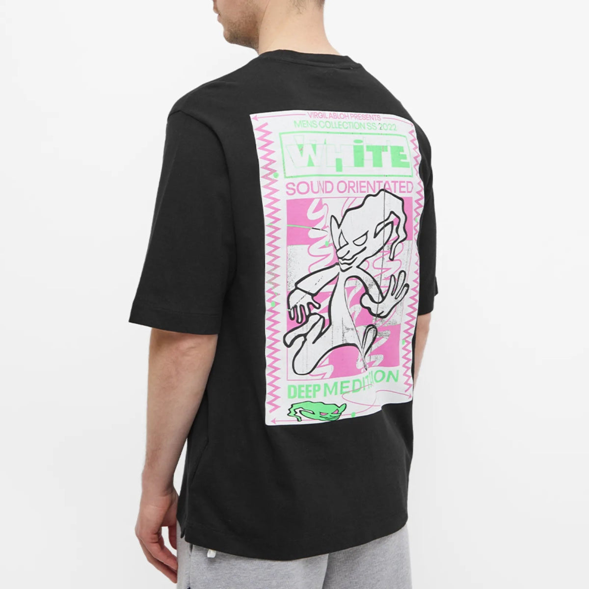 Off - White Rave Flyer Skate Tee Green - La Familia Street Culture - Off - White - Off - White Rave Flyer Skate Tee Green - La Familia Street Culture - Off White Rave Flyer Skate Tee Green -