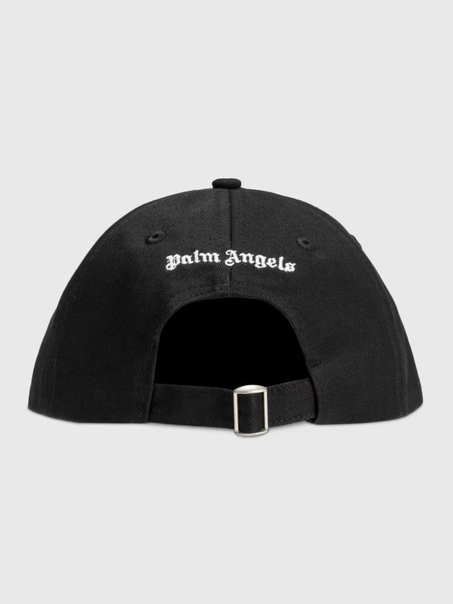 Palm Angels Classic Logo Cap Black White - La Familia Street Culture - PALM ANGELS - Apparel - Hype - hype beast