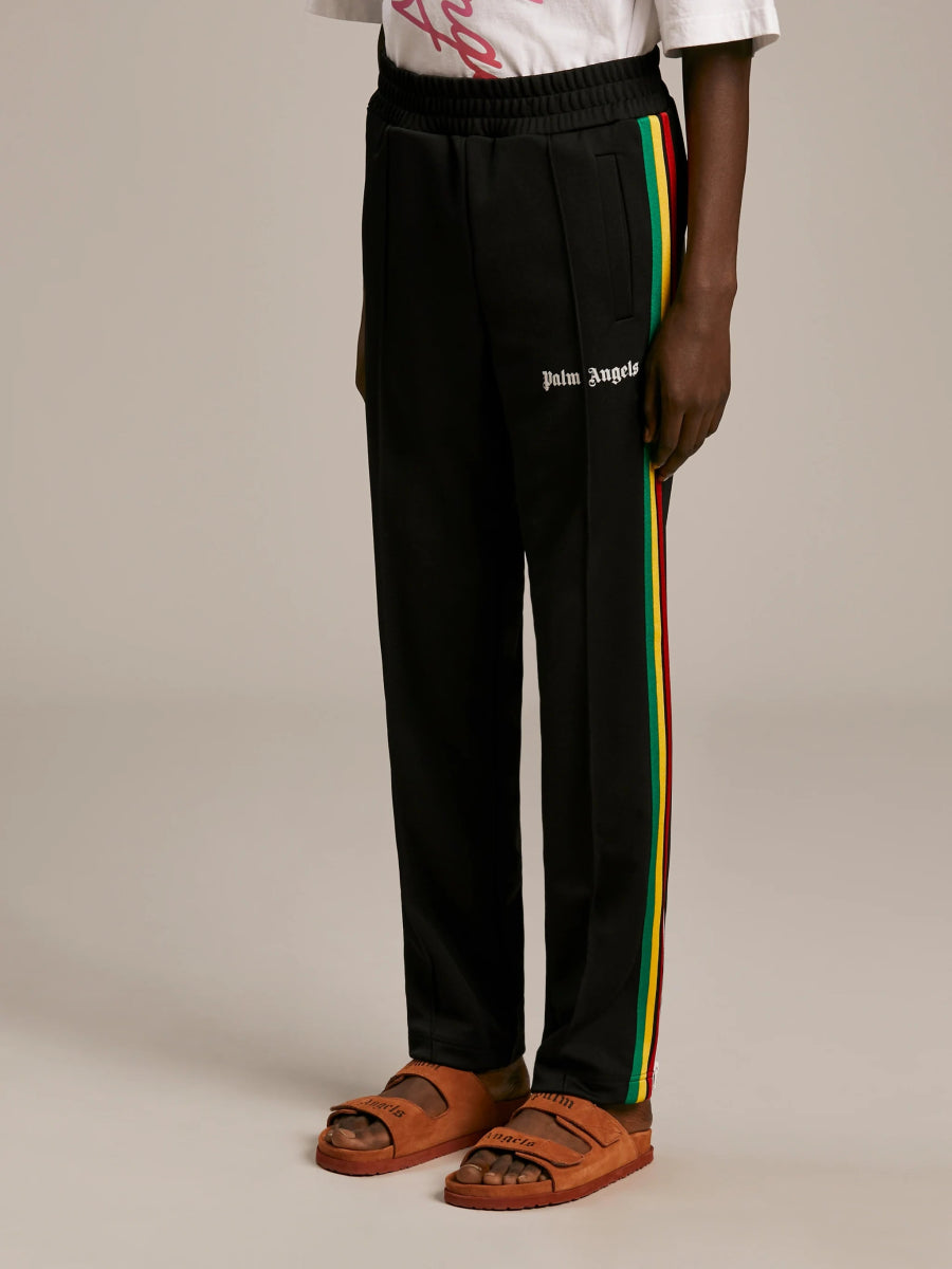 Palm Angels exodus track pants black - La Familia Street Culture - PALM ANGELS - Palm Angels exodus track pants black - La Familia Street Culture - Palm Angels Exodus Track Pants Black -