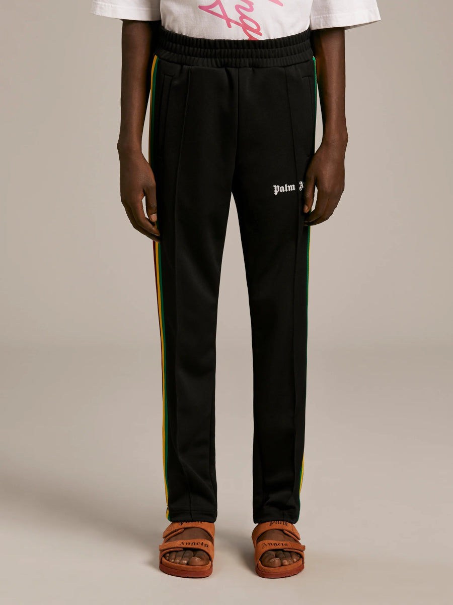 Palm Angels exodus track pants black - La Familia Street Culture - PALM ANGELS - Palm Angels exodus track pants black - La Familia Street Culture - Palm Angels Exodus Track Pants Black -