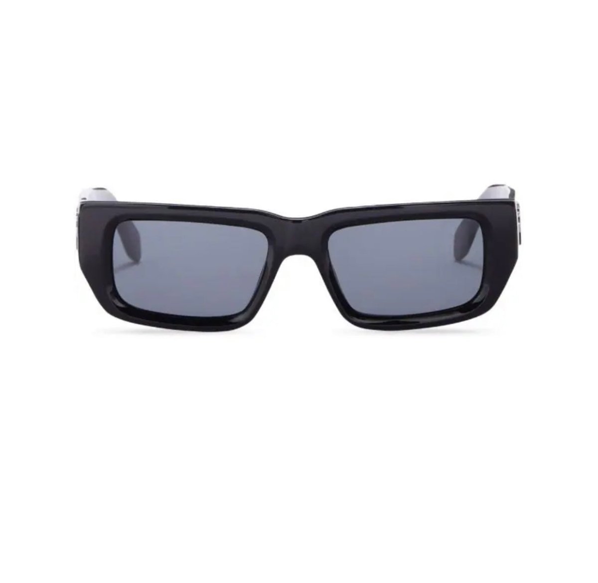 Palm Angels Sutter Rectangular Shape Sunglasses Black Dark Grey - La Familia Street Culture - PALM ANGELS - Palm Angels Sutter Rectangular Shape Sunglasses Black Dark Grey - La Familia Street Culture - online - Palm Angels Sutter Rectangular Shape Sunglasses Black Dark Grey -