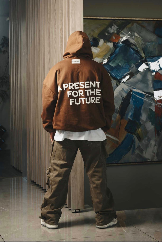 Micael Matthew's Aged Mocha "Timeless" Hoodie