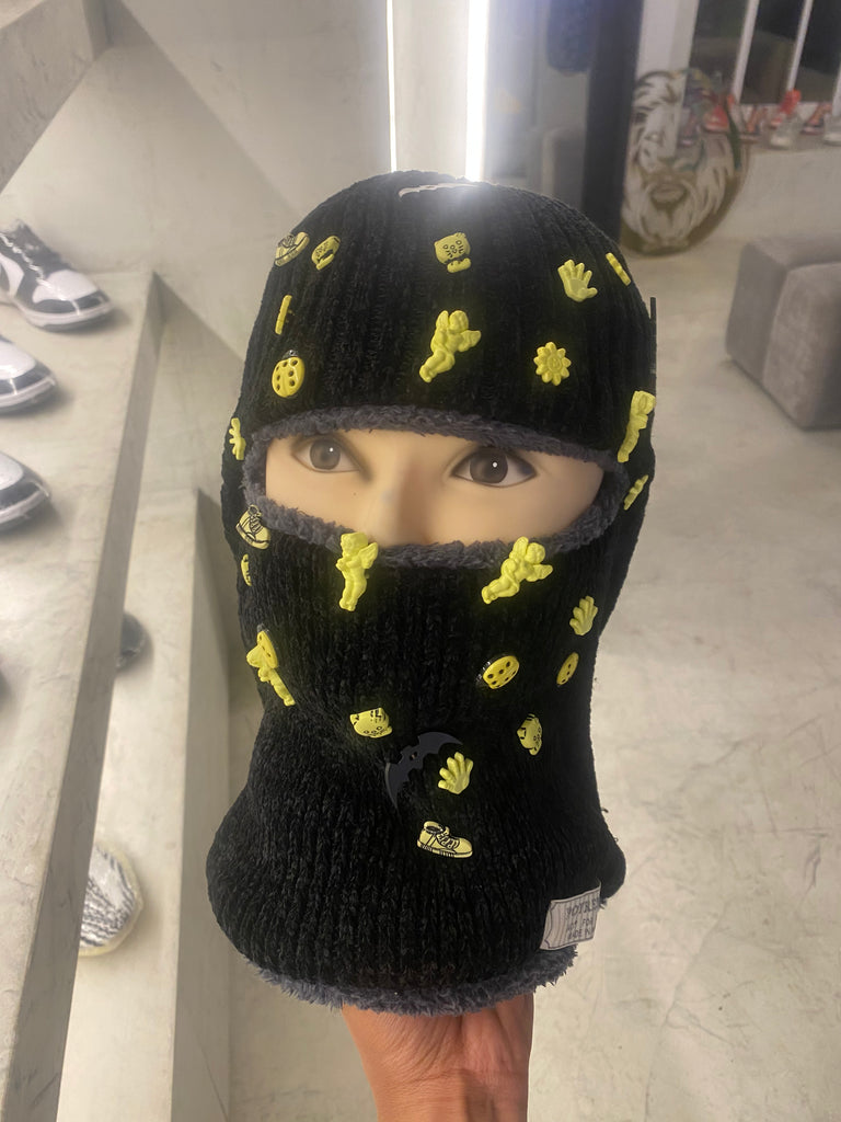 Potrends Ski Mask Black - La Familia Street Culture