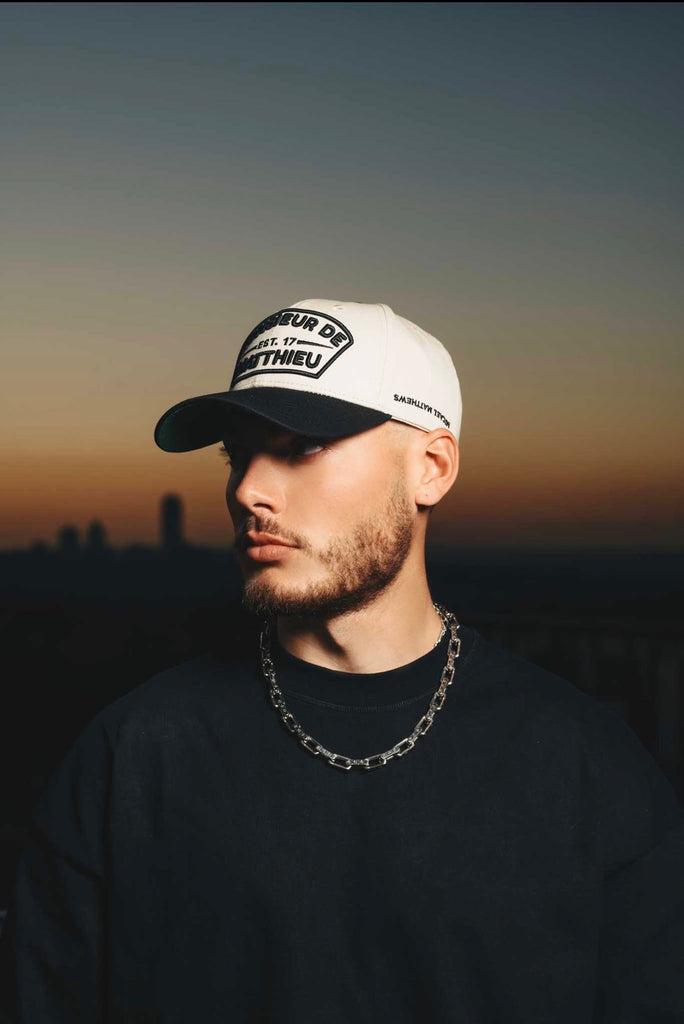 Micael Matthew's Essential Black Monsieur De Matthieu Cap