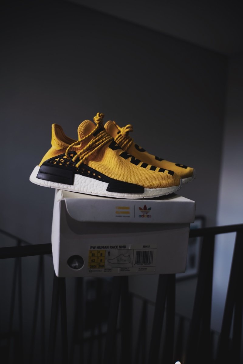Adidas NMD HU Pharrell Human Race Yellow (Conditional) - La Familia Street Culture - Adidas - Adidas NMD HU Pharrell Human Race Yellow (Conditional) - La Familia Street Culture - 
