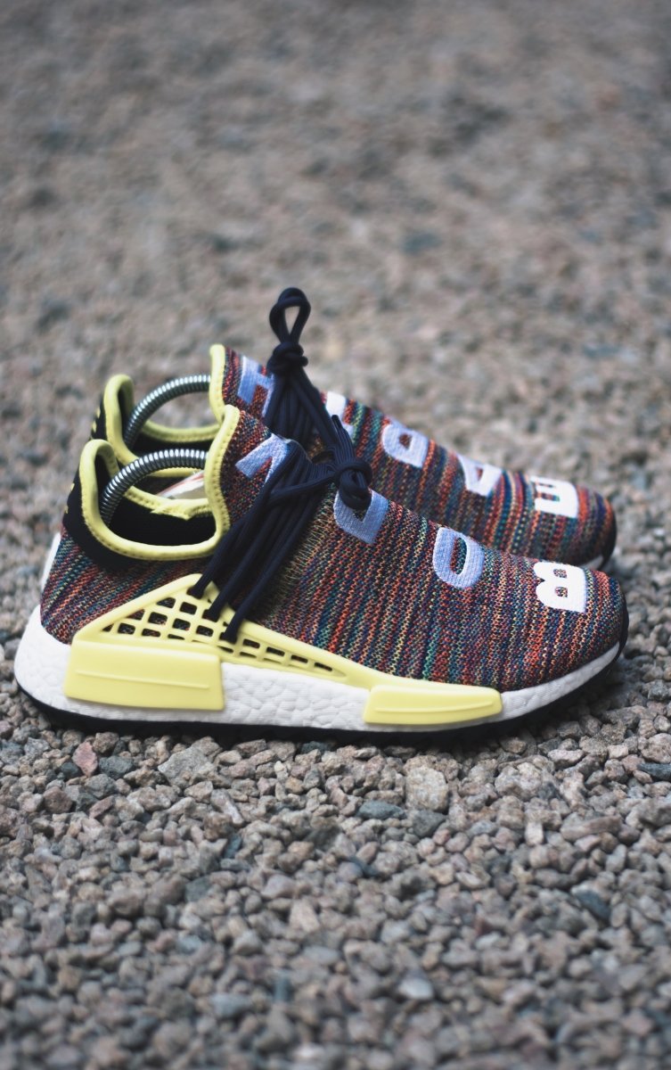 Adidas x Pharrell Williams Human Race NMD “Multicolor” - La Familia Street Culture - Adidas - Adidas x Pharrell Williams Human Race NMD “Multicolor” - La Familia Street Culture - Hu - hu nmd - Hu Racer