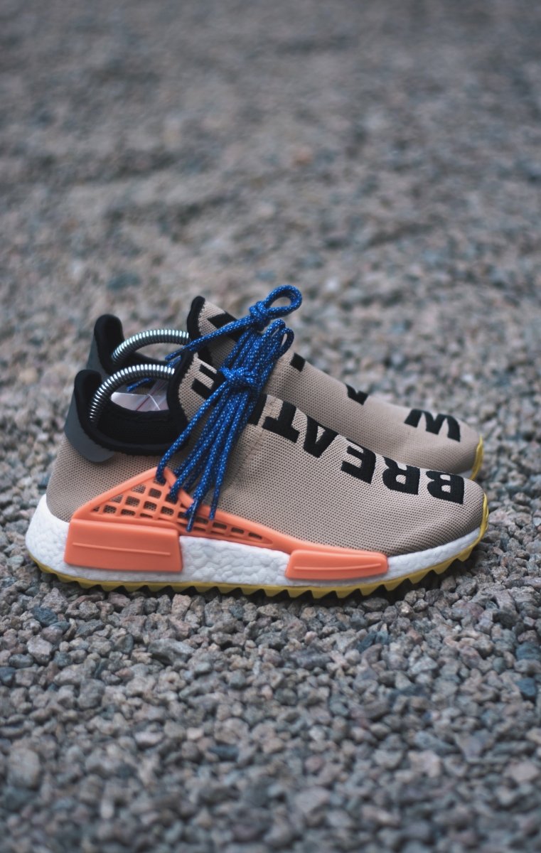 Adidas x Pharrell Williams Human Race NMD “Pale nude” - La Familia Street Culture - Adidas - Adidas x Pharrell Williams Human Race NMD “Pale nude” - La Familia Street Culture - HU NMD - Hu Racer - Human Racer