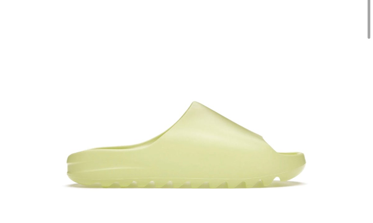 Adidas Yeezy Slide Glow Green - La Familia Street Culture - Yeezy - Adidas Yeezy Slide Glow Green - La Familia Street Culture - 