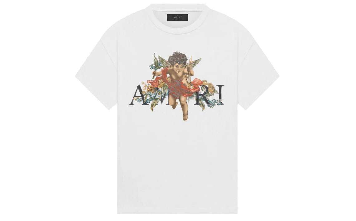 Amiri Cherub T-shirt White - La Familia Street Culture - Amiri - Amiri Cherub T-shirt White - La Familia Street Culture - Amiri Cherub T-shirt White - 