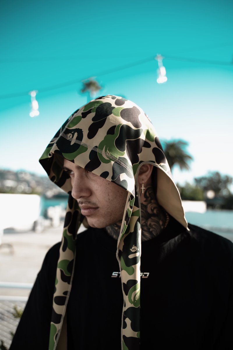 Bape ABC du - rag, Green - La Familia Street Culture - BAPE - Bape ABC du - rag, Green - La Familia Street Culture - 