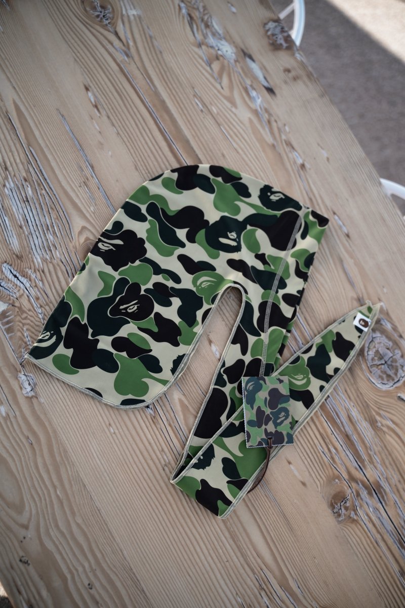 Bape ABC du - rag, Green - La Familia Street Culture - BAPE - Bape ABC du - rag, Green - La Familia Street Culture - 