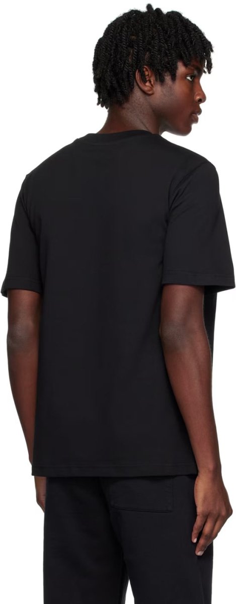 Casablanca SSENSE Exclusive Black Playful Stripes T-Shirt - La Familia Street Culture - Casablanca - Casablanca SSENSE Exclusive Black Playful Stripes T-Shirt - 