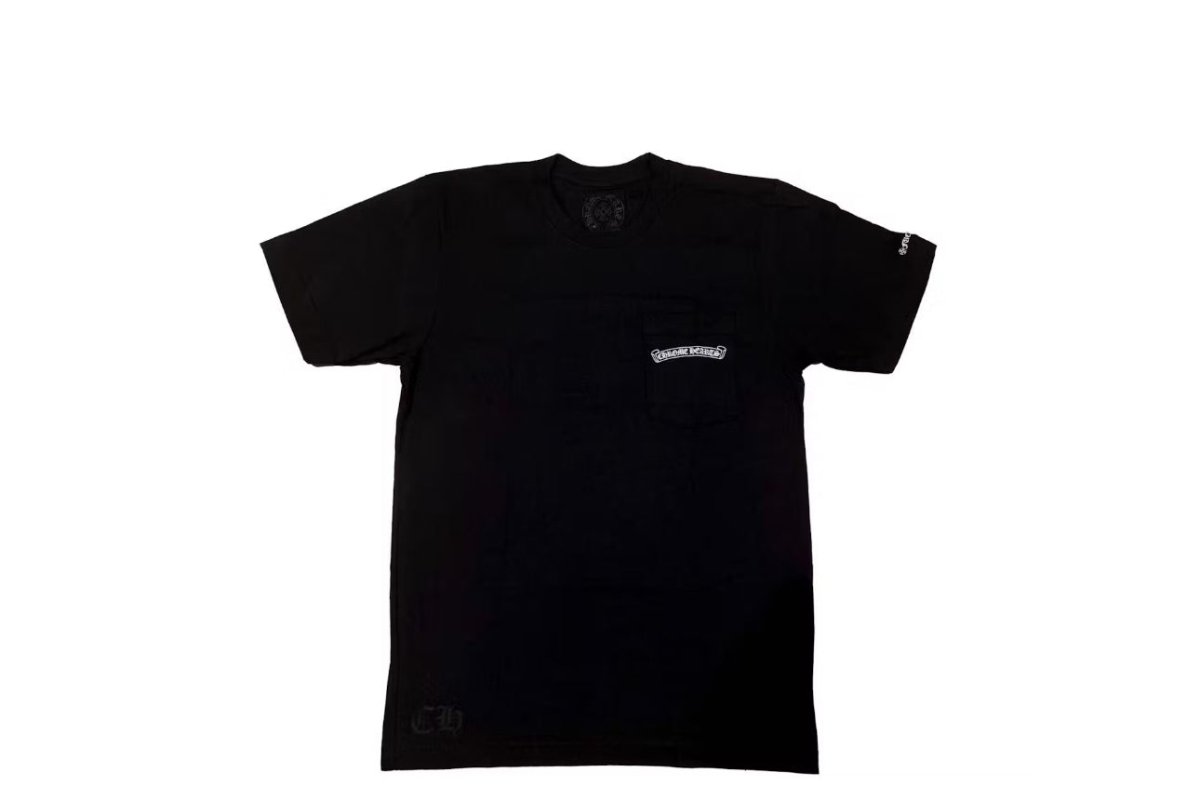Chrome Hearts Scroll Logo T-shirt Black - La Familia Street Culture - Chrome Hearts - Chrome Hearts Scroll Logo T-shirt Black - 2025 - Apparel - Cape Town
