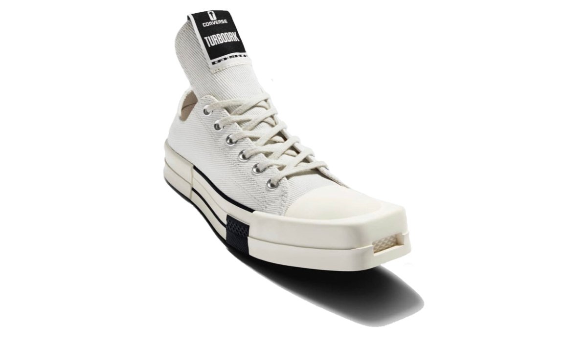 Converse TURBODRK Chuck Taylor All - Star 70 Ox Rick Owens DRKSHDW White - La Familia Street Culture - Converse Chuck taylor - Converse TURBODRK Chuck Taylor All - Star 70 Ox Rick Owens DRKSHDW White - La Familia Street Culture - Converse - Hypebeast - La Familia