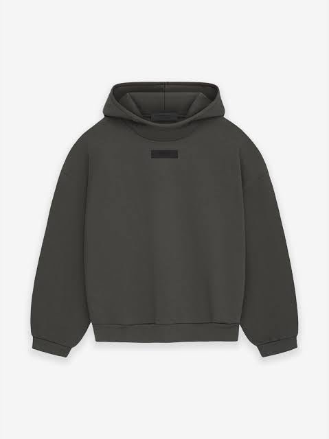 Fear Of God Essentials Pullover Hoodie Ink - La Familia Street Culture - FEAR OF GOD - Fear Of God Essentials Heather Grey Pullover Hoodie - 