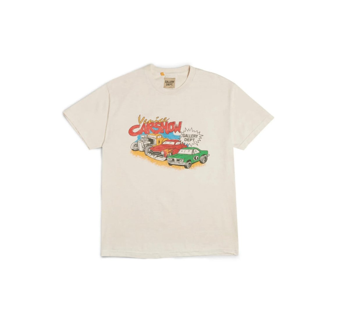 Gallery Dept. t-shirt Venice car show vintage white - La Familia Street Culture - Gallery Dept. - Gallery Dept. eBay t-shirt Venice car show vintage white - La Familia Street Culture - Gallery Dept. EBay T-Shirt Venice Car Show Vintage White - La Familia - La Familia Sneakers