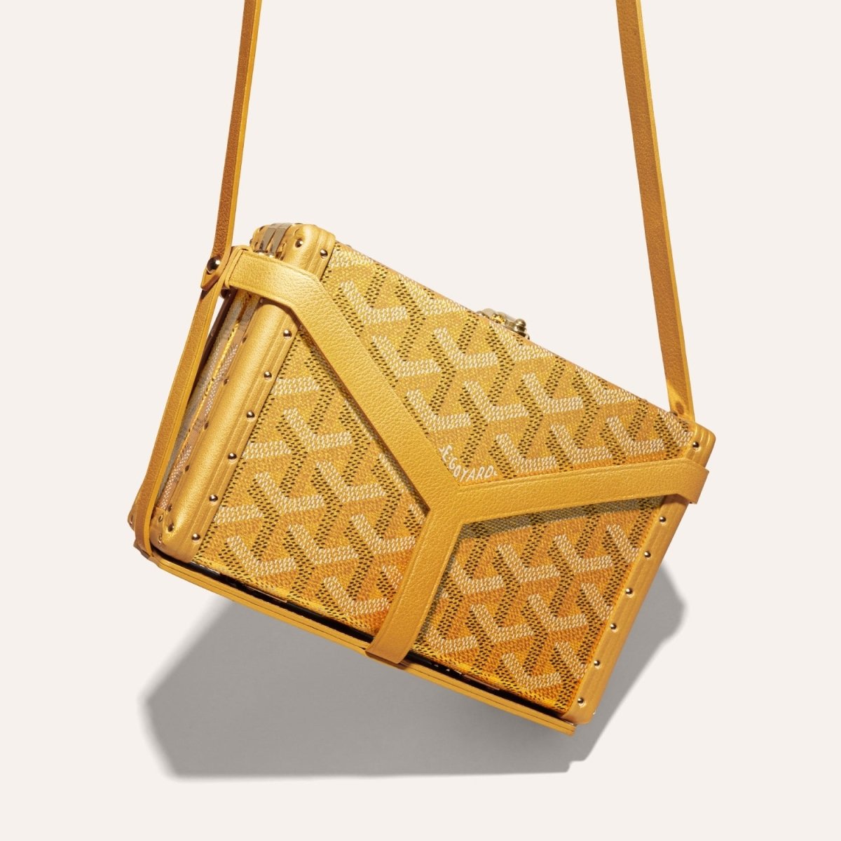 Goyard Minaudière Trunk Bag Gold - La Familia Street Culture - Goyard - Goyard Minaudière Trunk Bag Gold - Goyard Minaudière Trunk Bag Gold - 