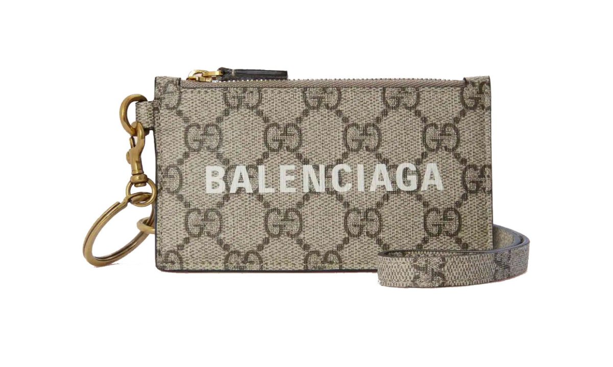 限定コラボ◆送料込【GuccixBalenciaga】HackerCard Case Wallet Gucci X Balenciaga Hacker Card Case : r/streetwear
