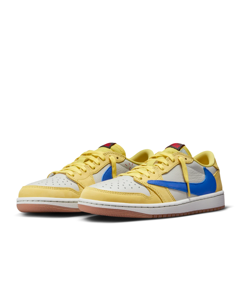 Jordan 1 Low OG X Travis Scott (Women’s) Canary - La Familia Street Culture - Air Jordan - Jordan 1 Low OG X Travis Scott (Women’s) Canary - Jordan 1 Low OG X Travis Scott (Women’s) - Jordan 1 Low OG X Travis Scott (Women’s) Canary - 