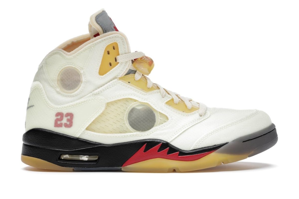 Jordan 5 retro OFF - WHITE sail - La Familia Street Culture - Air Jordan - Jordan 5 retro OFF - WHITE sail - La Familia Street Culture - Air Jordan - Air Jordan 5 - AJ